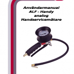 Manual ALF Handservicemätare analog